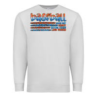 Dove Grey vintage baseball Premium Sweatshirt - Artiststas