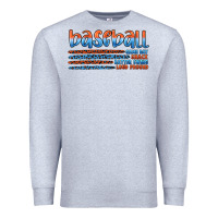 Heather Grey vintage baseball Premium Sweatshirt - Artiststas