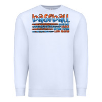 White vintage baseball Premium Sweatshirt - Artiststas
