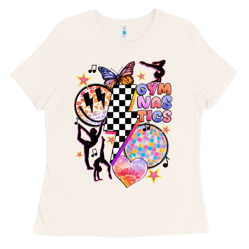 Retro Gymnastics Ladies Tee by JahusDesignShop | Teevron