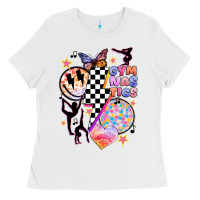 White retro gymnastics Ladies Tee - JahusDesignShop