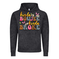 Vintage Black kinda boujee kinda broke Vintage Hoodie - JahusDesignShop