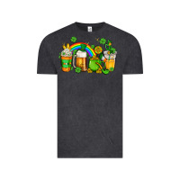 Vintage Black st patricks coffee Vintage Tee - AdoDesignShop