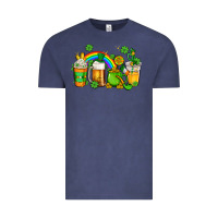 Vintage Denim st patricks coffee Vintage Tee - AdoDesignShop