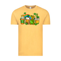 Vintage Mustard st patricks coffee Vintage Tee - AdoDesignShop