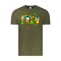 Vintage Olive st patricks coffee Vintage Tee - AdoDesignShop