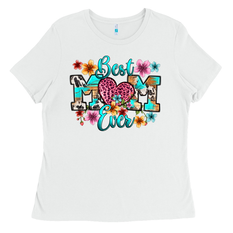 Best Mom Ever Ladies Tee by RanaPortraitStore | Teevron
