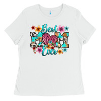 White best mom ever Ladies Tee - RanaPortraitStore