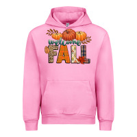 Fuchsia Pink welcome fall Urban Hoodie - CowGirlArtShop
