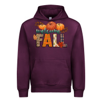 Mauve Wine welcome fall Urban Hoodie - CowGirlArtShop