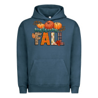 Pigment Midnight Navy welcome fall Urban Hoodie - CowGirlArtShop