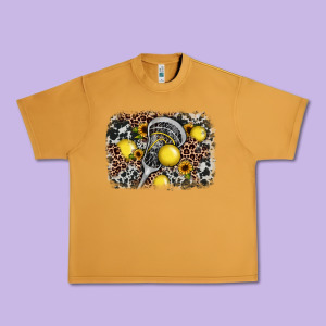 Lacrosse Background Urban Heavy Tee Designed By Jahusdesignshop