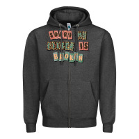 Charcoal Heather sorry my filter is broken Zipper Hoodie - MaliasSmallBusiness