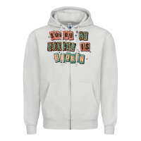 Dove Grey sorry my filter is broken Zipper Hoodie - MaliasSmallBusiness