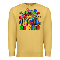 Antique Gold autism awareness rainbow Premium Sweatshirt - Artiststas