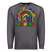 Charcoal Heather autism awareness rainbow Premium Sweatshirt - Artiststas