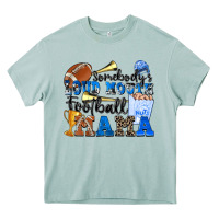 Somebody's Loud Mouth Football Mama Heavy Core Tee | Teevron
