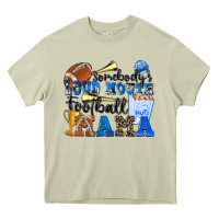 Mossy somebody's loud mouth football mama Heavy Core Tee - Zillion Design Studio