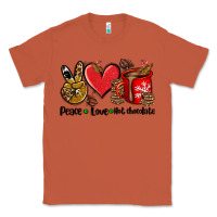 Copper peace love  hot chocolate Classic Tee - AdoDesignShop