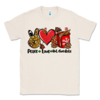 Natural peace love  hot chocolate Classic Tee - AdoDesignShop