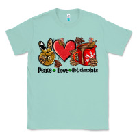 Peace Love  Hot Chocolate Classic Tee | Teevron