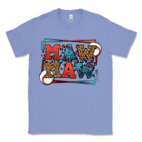 Colony Blue Baseball mawmaw leopard frame Classic Tee - LillyAllenDesigns