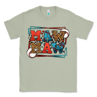 Matcha Baseball mawmaw leopard frame Classic Tee - LillyAllenDesigns