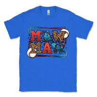 True Royal Baseball mawmaw leopard frame Classic Tee - LillyAllenDesigns