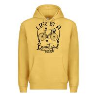 Antique Gold Life is a beautiful ride Premium Hoodie - Bettercallsaul