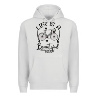 Dove Grey Life is a beautiful ride Premium Hoodie - Bettercallsaul