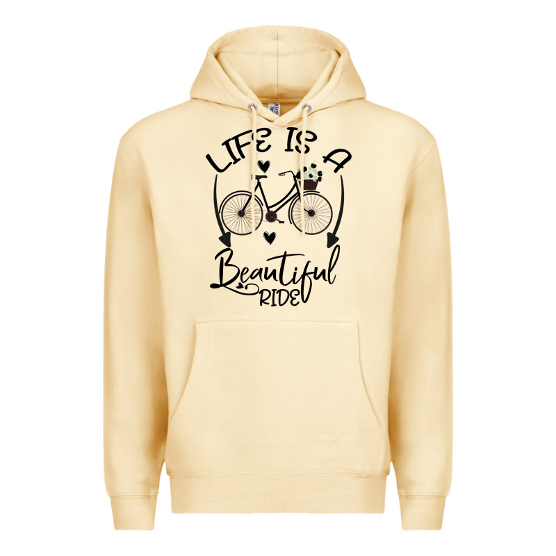 Life Is A Beautiful Ride Premium Hoodie by Bettercallsaul | Teevron