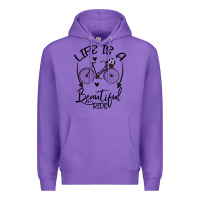 Purple Life is a beautiful ride Premium Hoodie - Bettercallsaul