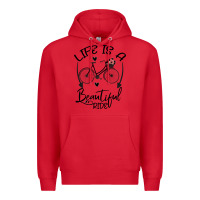 Red Life is a beautiful ride Premium Hoodie - Bettercallsaul