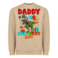 Mushroom daddy of the birthday boy t rex Heavyweight Sweatshirt - Artiststas