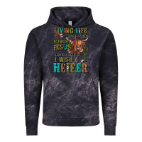 Cloud Black living life somewhere between jesus take the wheel Vintage Hoodie - JahusDesignShop