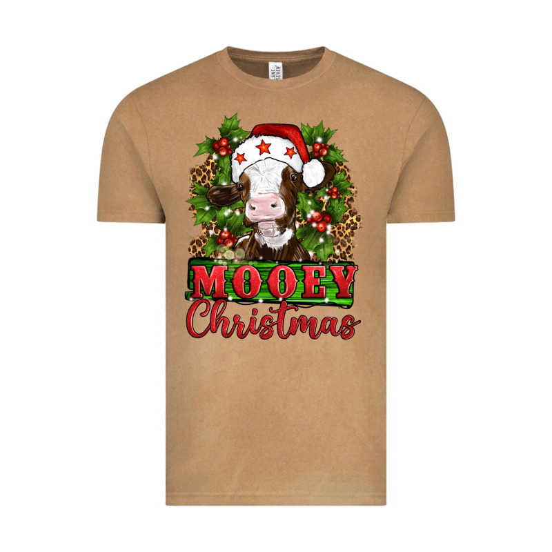 Mooey Christmas Vintage Tee by Artiststas | Teevron