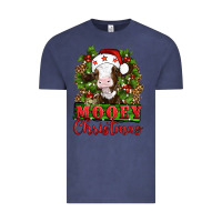 Vintage Denim Mooey christmas Vintage Tee - Artiststas