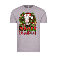 Vintage Zinc Mooey christmas Vintage Tee - Artiststas