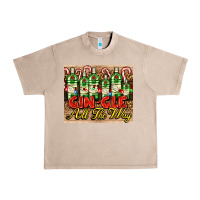 French Oak GIN GLE Christmas gin bottles Urban Heavy Tee - AdoDesignShop