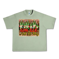Oil Green GIN GLE Christmas gin bottles Urban Heavy Tee - AdoDesignShop