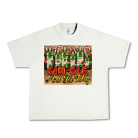 Pistachio GIN GLE Christmas gin bottles Urban Heavy Tee - AdoDesignShop