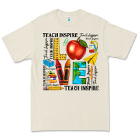 Bone teach love inspire teacher Premium Tee - texasbilliewilder