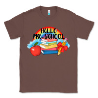 Chestnut Hello Pre School Classic Tee - AdoDesignShop