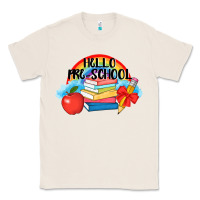 Natural Hello Pre School Classic Tee - AdoDesignShop
