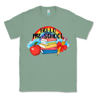 Sage Hello Pre School Classic Tee - AdoDesignShop