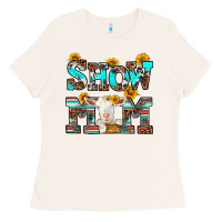 Bone show mom goat Ladies Tee - RanaPortraitStore