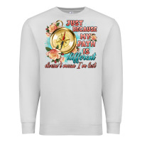 Dove Grey just because my path is different Premium Sweatshirt - Artiststas