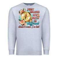 Heather Grey just because my path is different Premium Sweatshirt - Artiststas