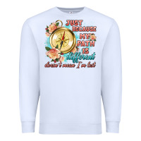 White just because my path is different Premium Sweatshirt - Artiststas
