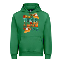 Emerald thick thighs and pumpkin pies Urban Hoodie - CowGirlArtShop